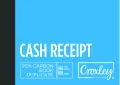 Croxley duplicate carbon book printed A6L 100pg JD16L (Per 1) - Cash Receipt image