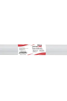 Waltons Primeline Roll Clear Plastic 48cmx3m Medium Weight 50 Micron