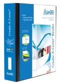 BANTEX Lever Arch Presentation Binder B1498  - Black image