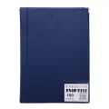 Flip File executive display book A4 100 pocket BA13100C (Per 1) - Blue image
