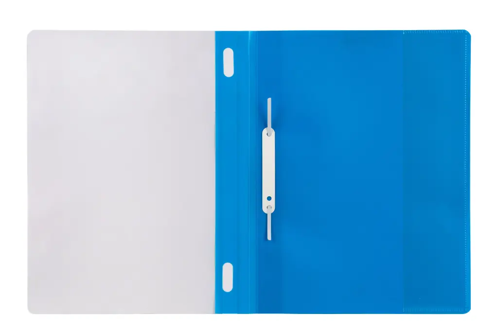Waltons Primeline Poly Propylene Quotation Folder W432 (Each) - Light Blue