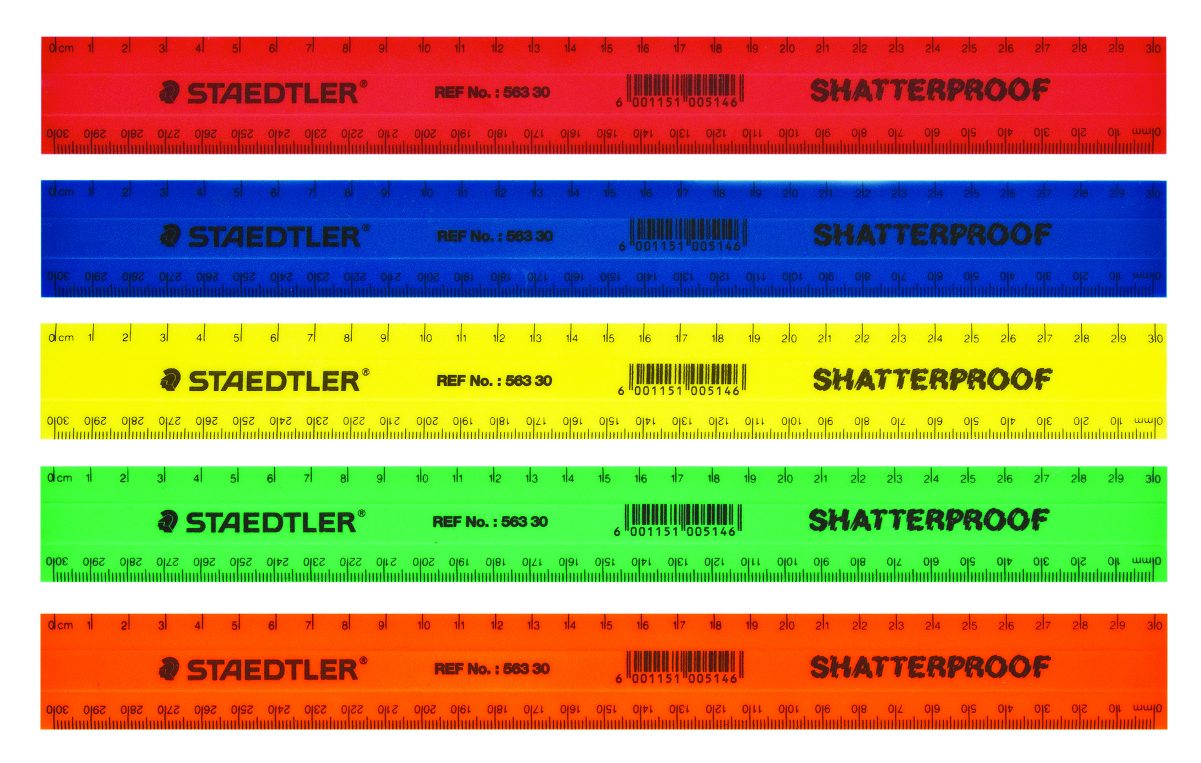 Shatterproof Ruler Gif Staedtler Plastic Ruler, 30cm, Shatterproof | Waltons