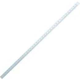 Metal Ruler, 1m, with Metric Conversion Table Metal