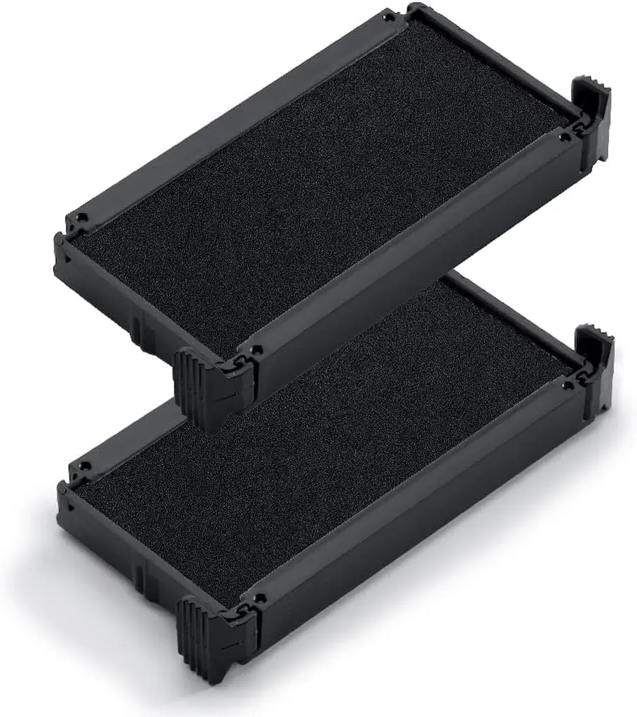 TRODAT 6/4911 Replacement Ink Pads, Twin Pack (For TRODAT Printy Stamp 4911, 4800, 4820, 4822, 4846 And 4951) - Black