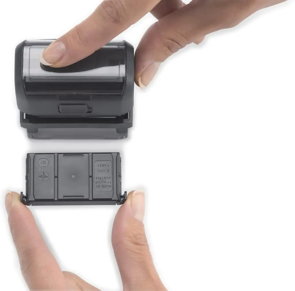 TRODAT 6/4911 Replacement Ink Pads, Twin Pack (For TRODAT Printy Stamp 4911, 4800, 4820, 4822, 4846 And 4951) - Black