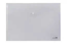 Waltons Primeline A4 Polypropylene Carry Folder with Press Stud CH201 (Each) - Clear