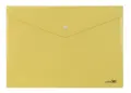 Waltons Primeline A4 Polypropylene Carry Folder with Press Stud CH201 (Each) - Pastel Yellow image