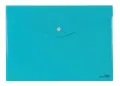 Waltons Primeline A4 Polypropylene Carry Folder with Press Stud CH201 (Each) - Pastel Blue image
