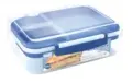 XO2 Rectangular Lunch Box with Yoghurt Container 1500ml O2-STORE7629 - Blue image
