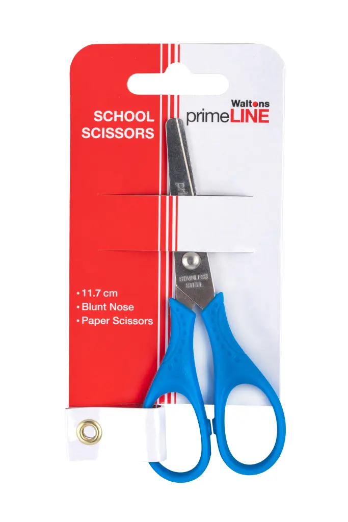 Waltons Primeline Stainless Steel School Scissors, 11.7cm