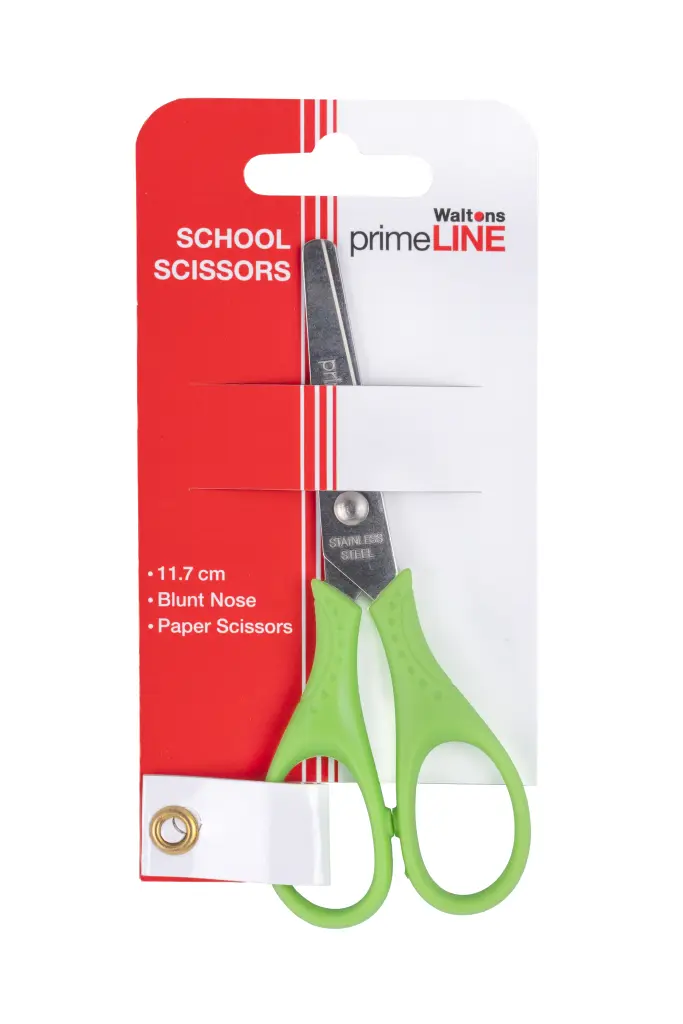 Waltons Primeline Stainless Steel School Scissors, 11.7cm