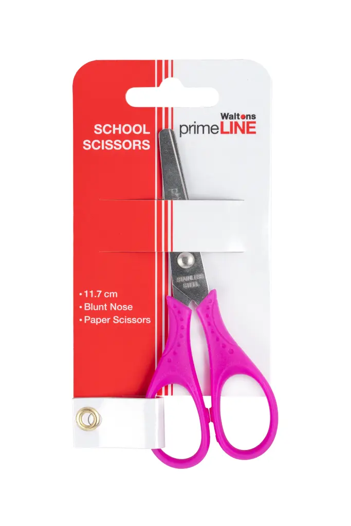 Waltons Primeline Stainless Steel School Scissors, 11.7cm