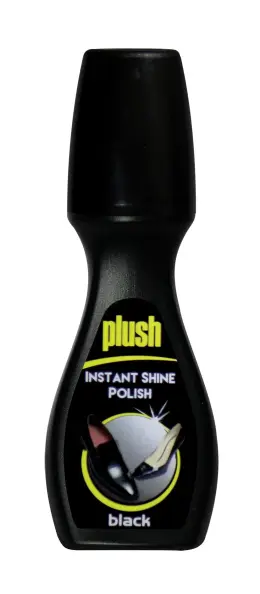 Plush Liquid Shoe Polish L - Black