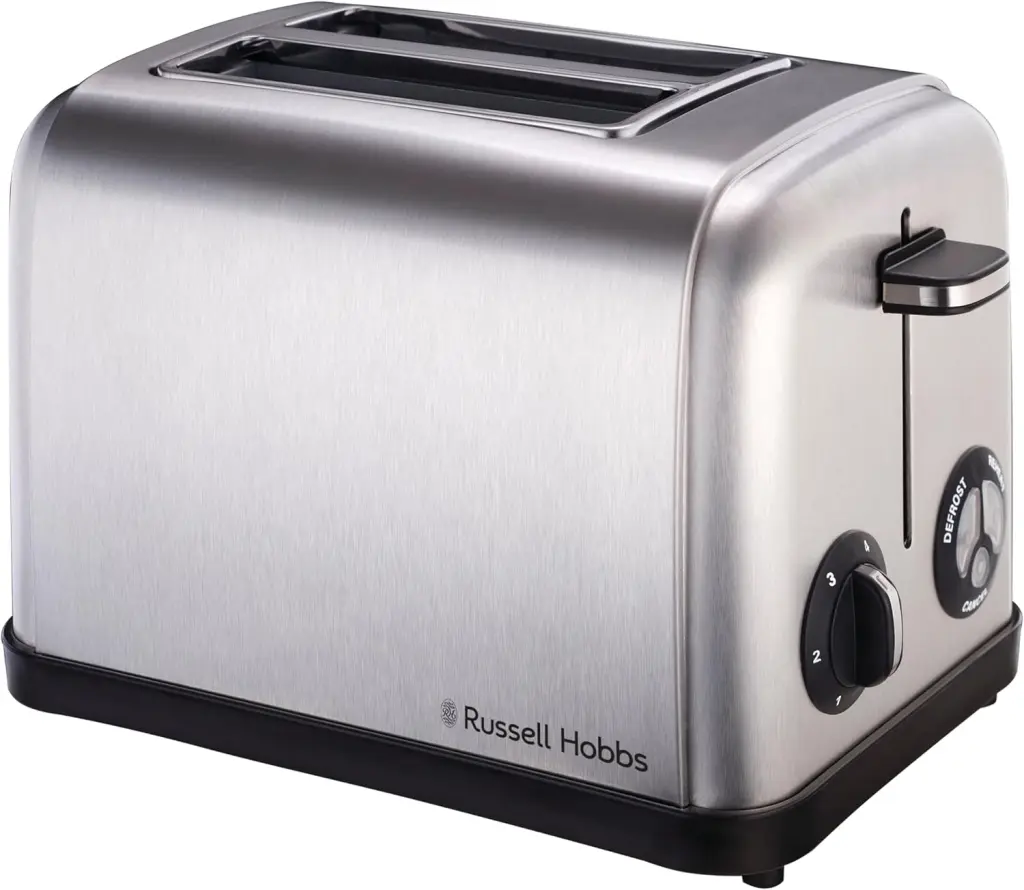 Russell Hobbs Stainless Steel 2-Slice Toaster, Grey (13975)