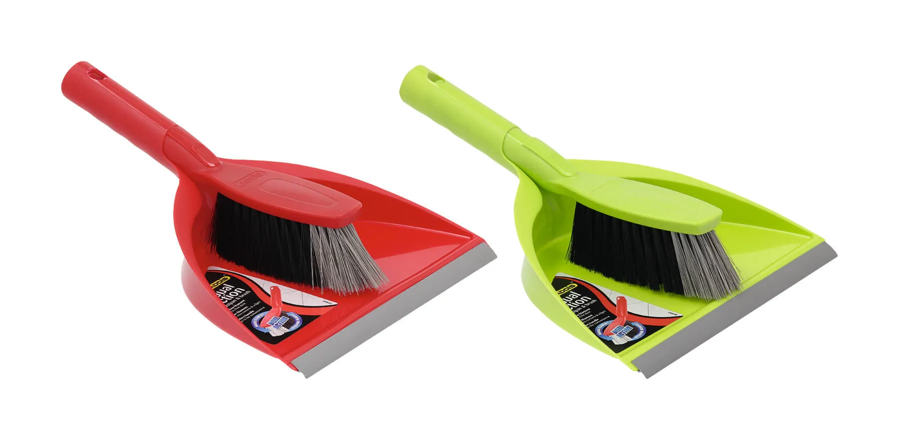 Addis Dual Action Dustpan & Brush 24920 | Waltons