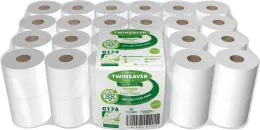 Twinsaver Toilet Paper Unwrapped 1 Ply 500 Sheets 0174 (Pack 48)