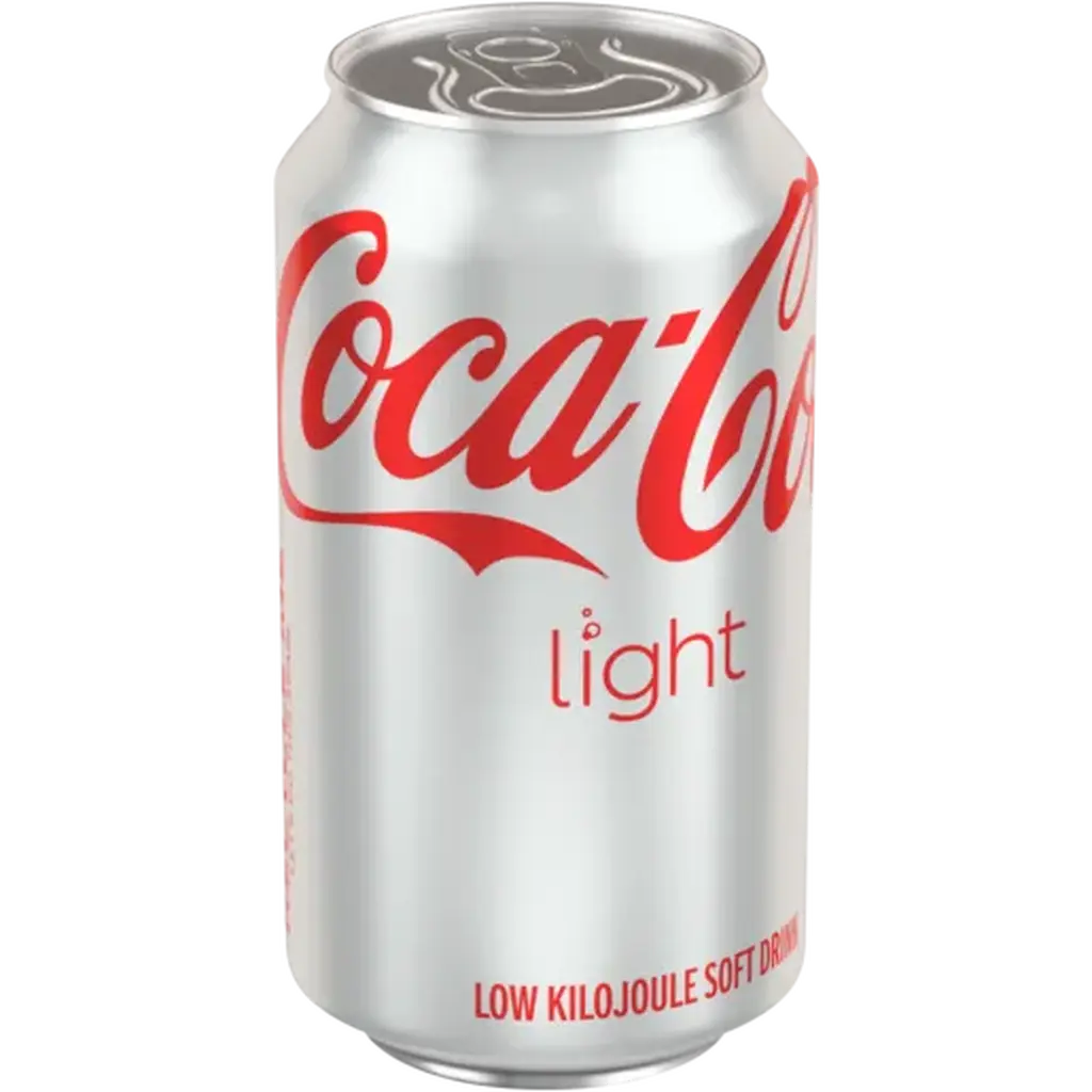 Coke Light Cooldrink Cans 24x300ml