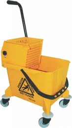 Single Mop Trolley Bucket with Wringer 32L
