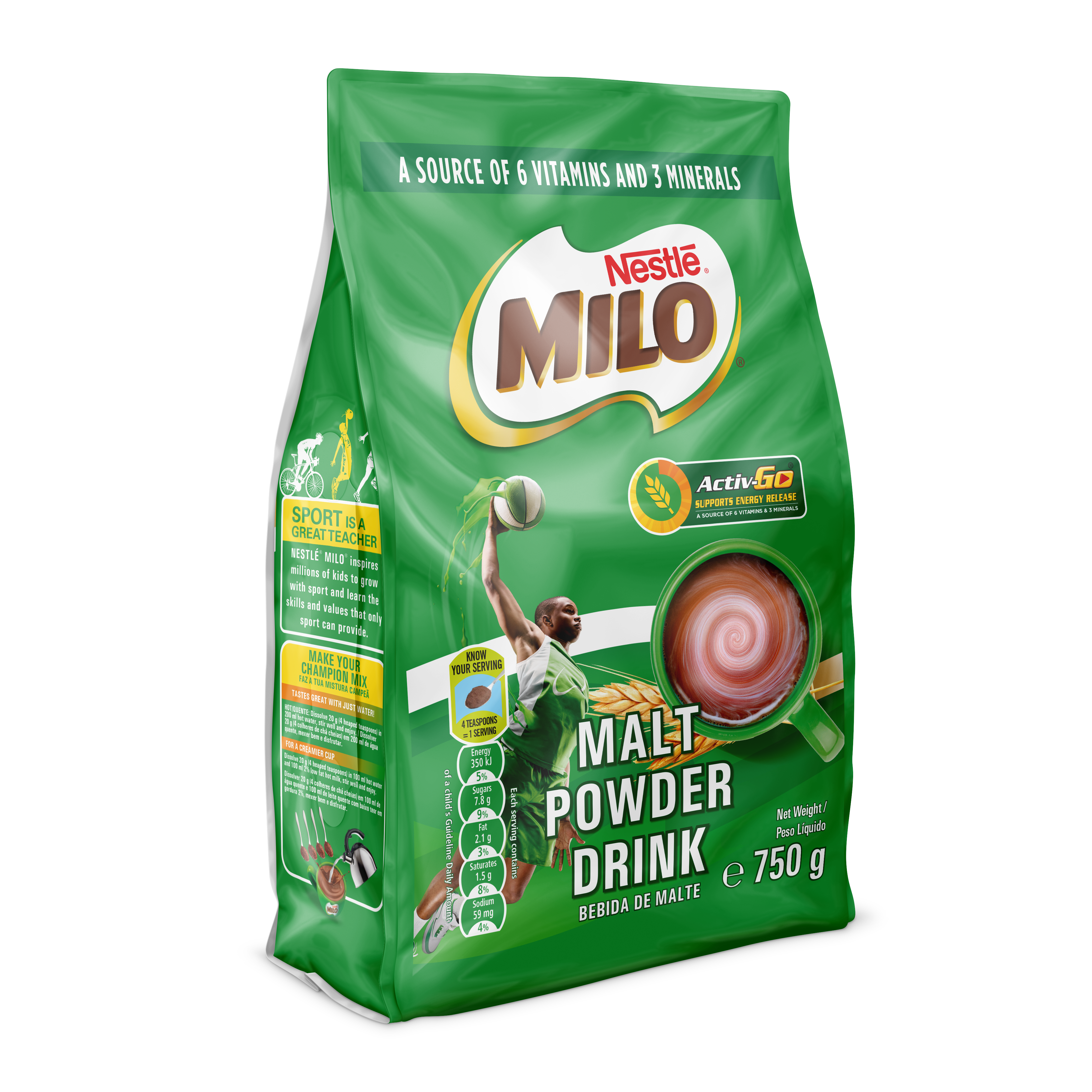 Nestle Milo 750g Pouch | Waltons