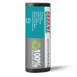 Parrot Refuse Bag 28 Micron 750 x 950mm Pack 20