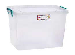 Contour Clip & Lock Storage Box - 21L (Clear) | SB-0021-CC-DY-B