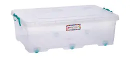 Contour Clip & Lock Storage Box - 30L (Clear) | SB-0030-CL-DY-B