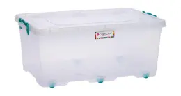 Contour Clip & Lock Storage Box - 40L (Clear) | SB-0040-CL-DY-B