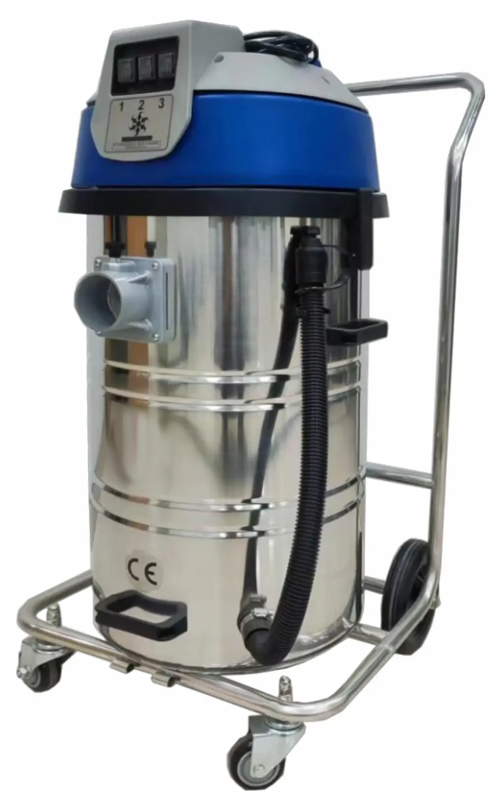 Parrot 80L Wet & Dry High Rise Industrial 3 Motor Vacuum JA0108