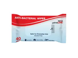 Waltons Primeline Anti-Bacterial Hand Wipes -  40 Wipes FP-WALTALCO40S