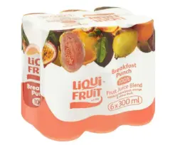 Liqui Fruit Juice Breakfast Punch 6 Pack