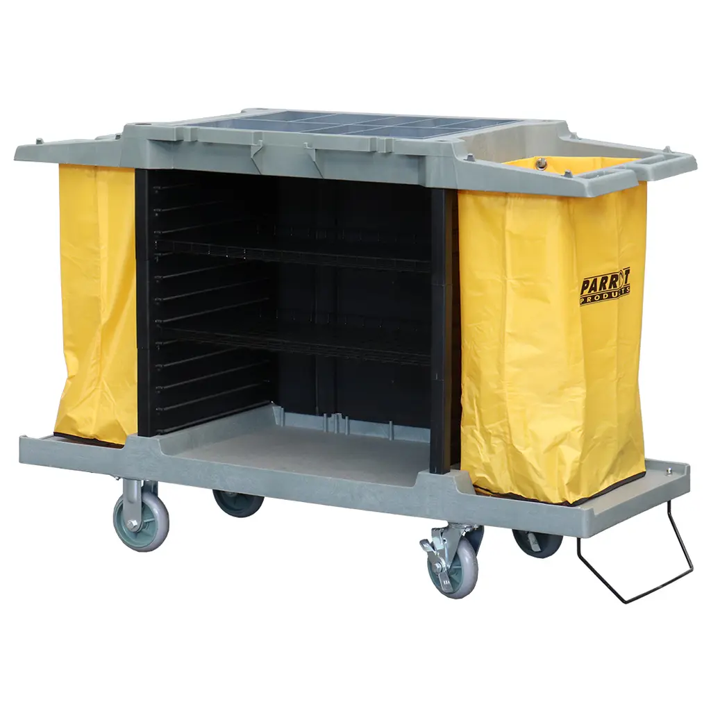 Parrot Plastic Housekeeping Service Trolley JA0707