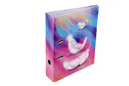 Kenzel A4 70mm Fashion Lever Arch File - Feathers