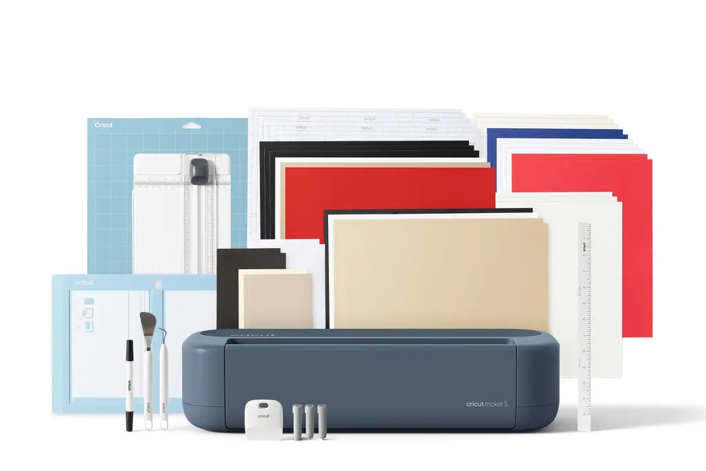 2012945 - Cricut Maker 5 Essential Bundle Slate Blue