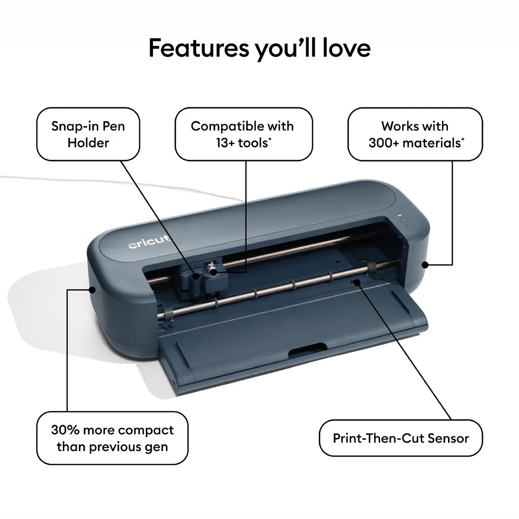 2012945 - Cricut Maker 5 Essential Bundle Slate Blue