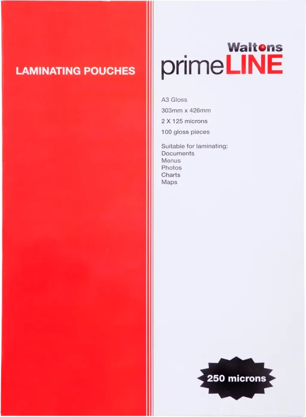 waltons-primeline-a3-250mic-laminating-pouch-pack-100.jpg