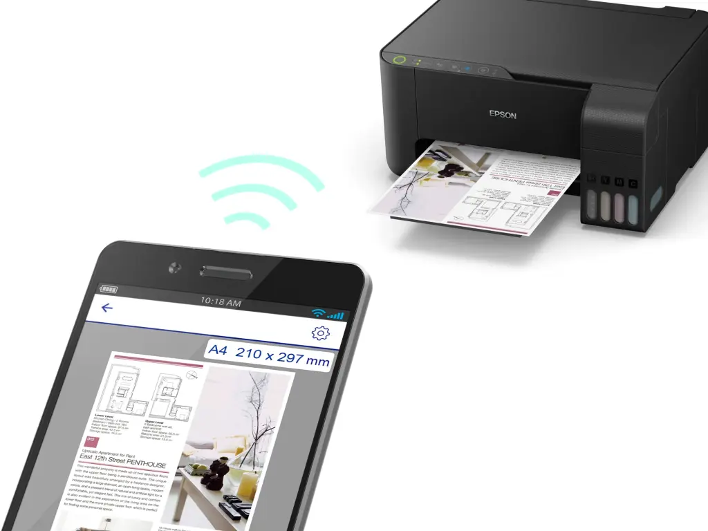 Epson Ecotank L3150 | A4, 3-in-1 Multifunction Home Printer (C11CG86407)