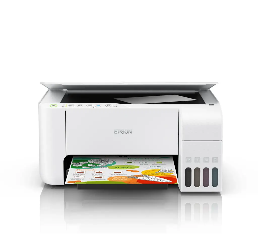 Epson Ecotank L3156 | A4, 3-in-1 Multifunction Home Printer (C11CG86414)