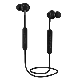 Volkanox Asista Series E01 Bluetooth Earphones (Voice Assist / Black Pouch) VK-1103-E01-BK