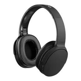 Volkano Phoenix Series Bluetooth Headphone with Folding Frame Black