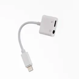 Superfly SF Lightning-to-3.5mm Aux Cable White SFAX-AUXLN-WHT