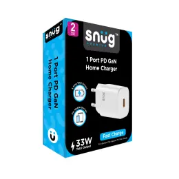 Snug 1 Port PD GaN Wall Charger – 33W