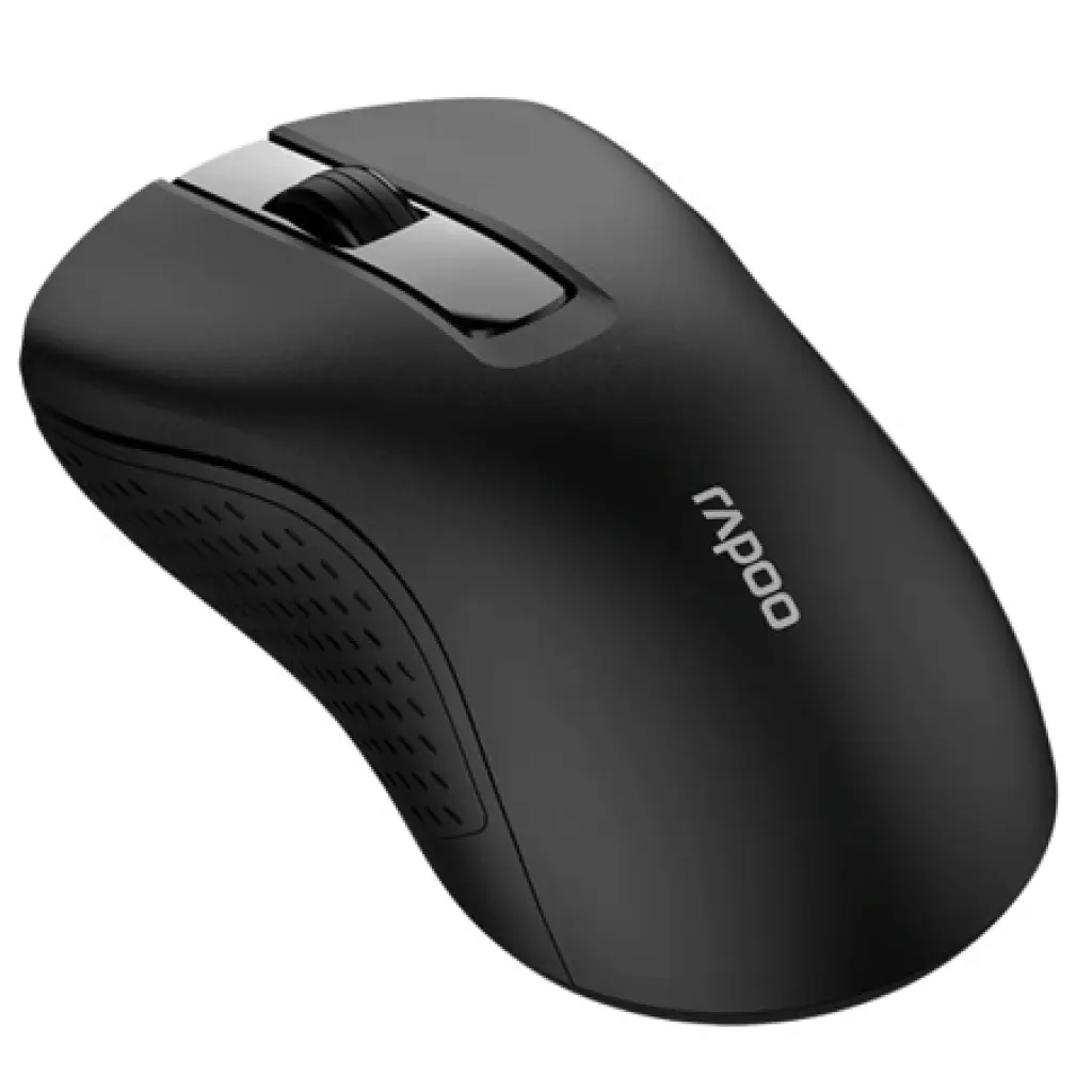 Rapoo B20 SILENT Wireless Optical Mouse - Black