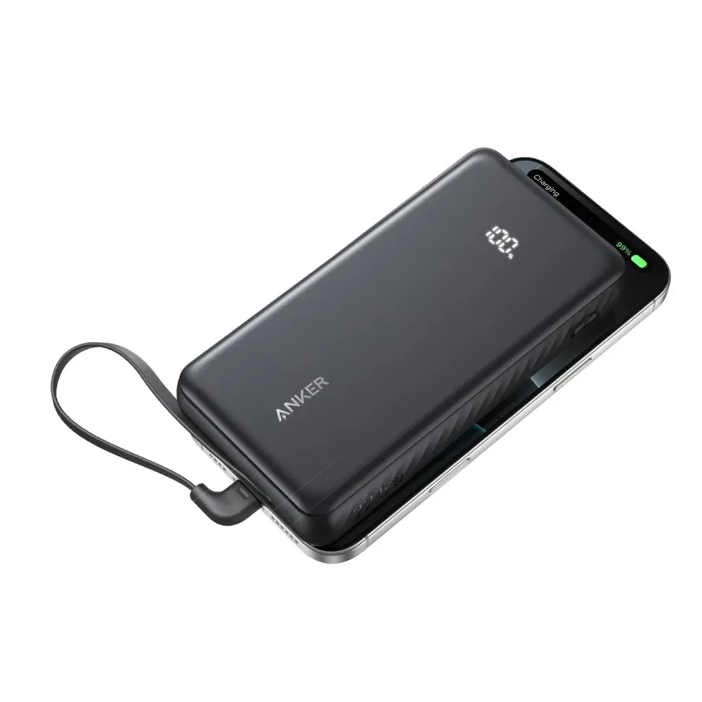 ANKER 20000MAH 22.5W TYPC CBL PBNK-BK