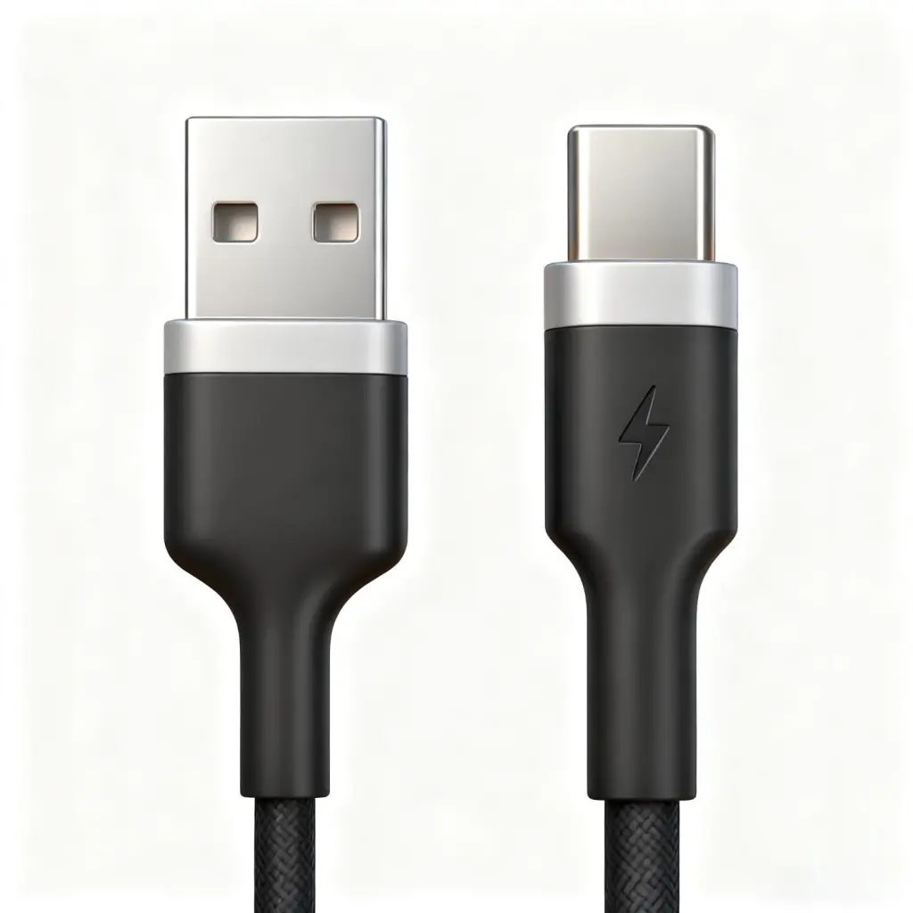 BIOND USB TO TY-C NYLON CBLE 20W 1M-BK