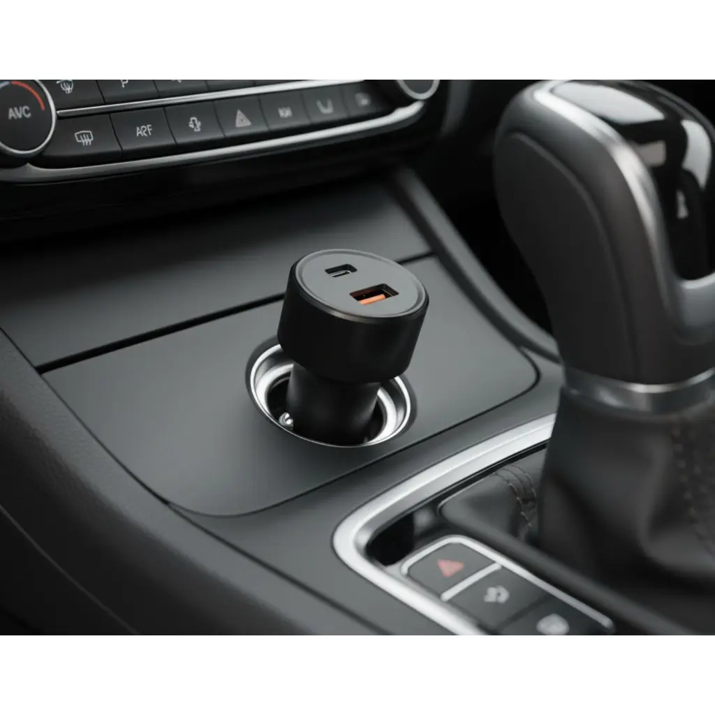 BIOND TY-C/USB PD CAR CHRGR 38W-BK
