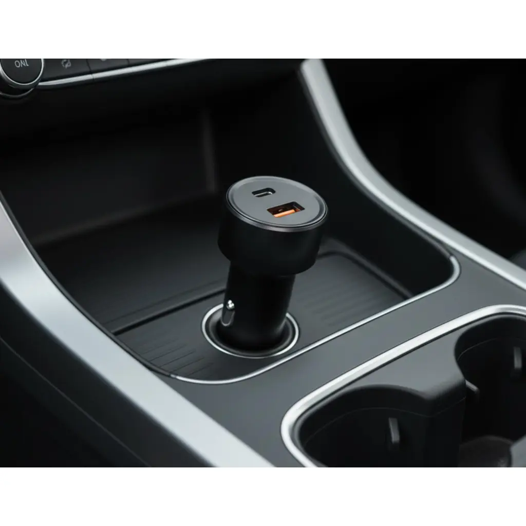 BIOND TY-C/USB PD CAR CHRGR 38W-BK