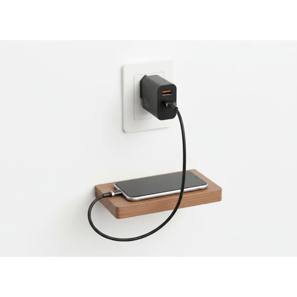 BIOND TY-C/USB PD WALL CHRGR 20W-BK