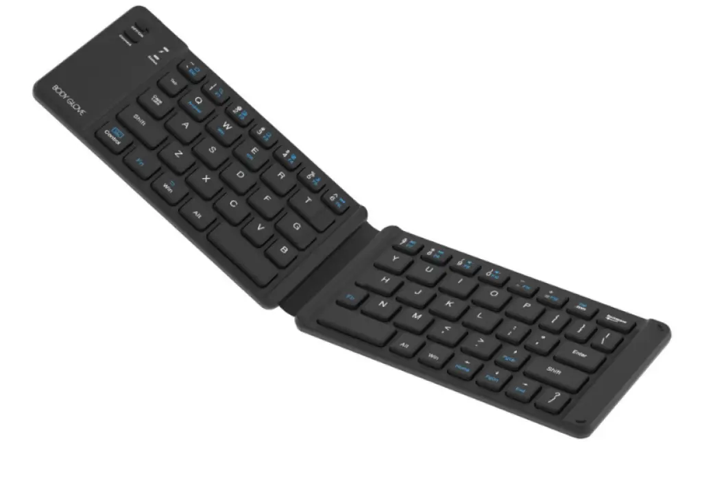 BG FOLD SOFT HINGE BLUETOOTH KEYBOARD-BK