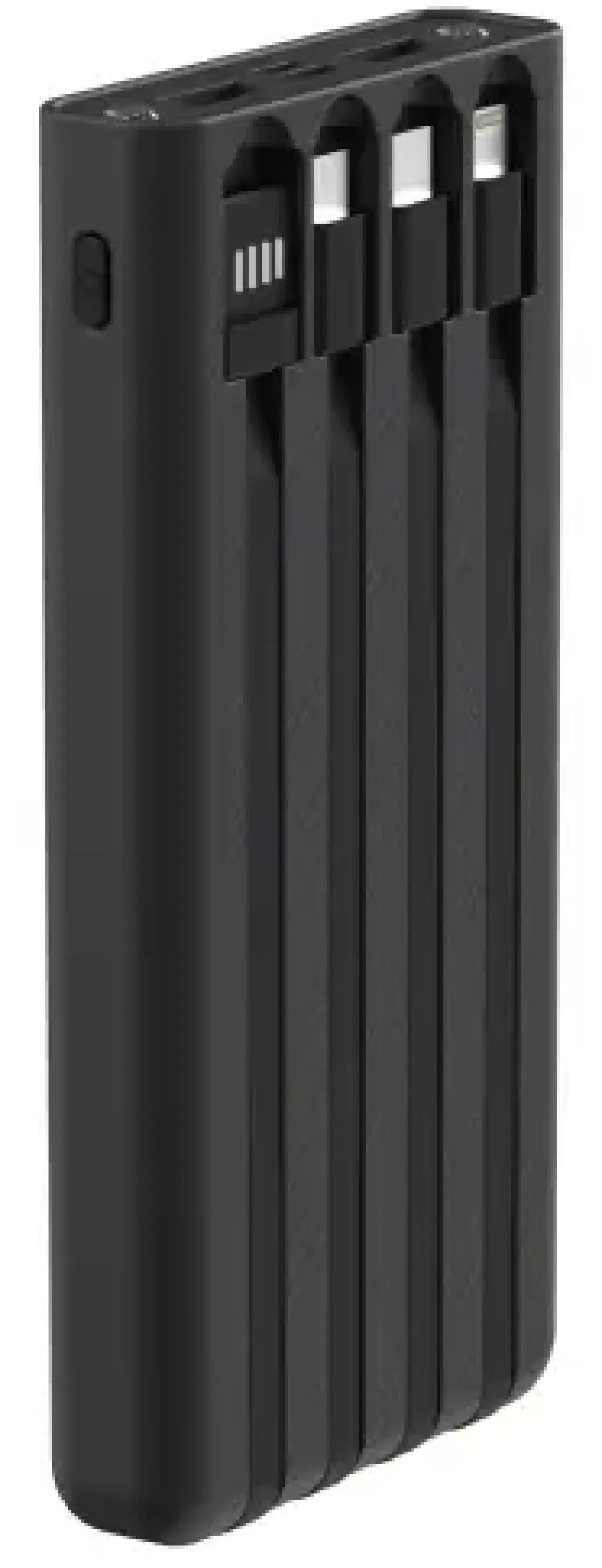 SNUG 10000MAH 4 CABLE POWERBANK-BK