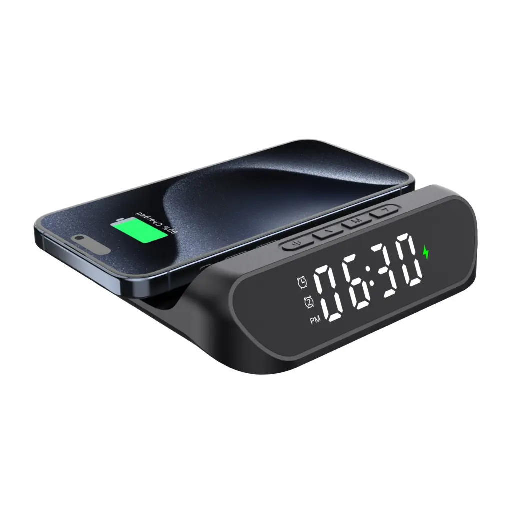 SNUG WLESS CHRGR CLOCK PAD 15W-BK